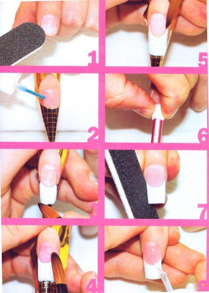 Простые рисунки на ногтях для начинающих в домашних условиях