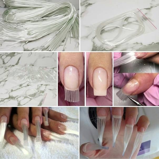Наращивание ногтей стекловолокном в домашних условиях