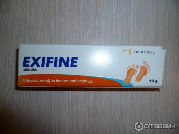 Экзифин от грибка ногтей. отзывы, цена на таблетки и крем