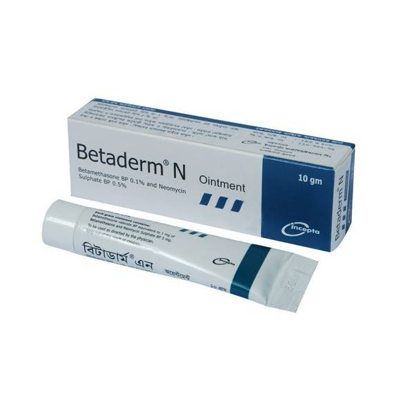Препарат бетадерм с хорошими противовоспалительными свойствами
