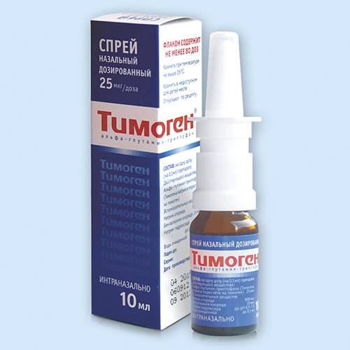 Применение препарата «тимоген»