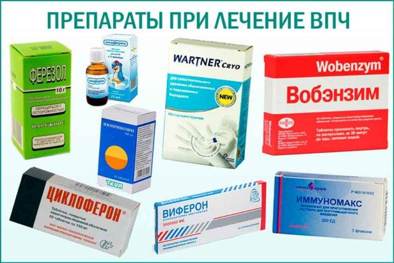 Список препаратов и средств для удаления и лечения вируса папилломы