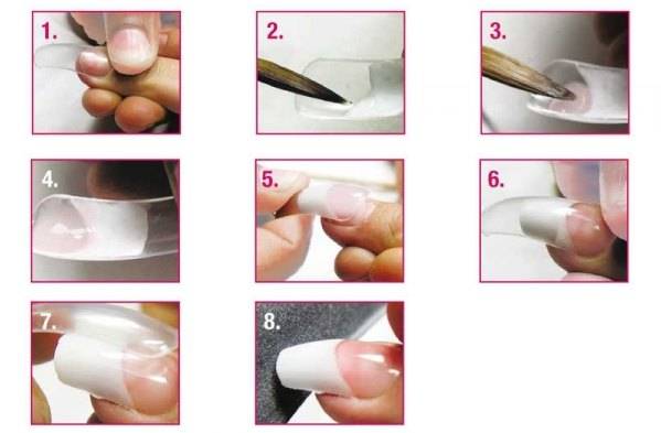 Тонкости арочного наращивания ногтей