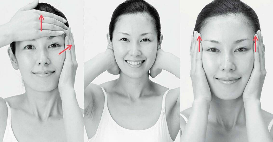 Китайский массаж лица для омоложения кожи разные техники