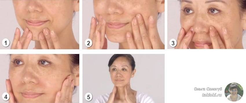 Японский массаж асахи для подтяжки кожи лица