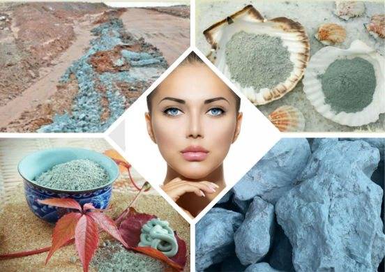 Голубая глина для лица — применение в косметологии, основанное на уникальных свойствах