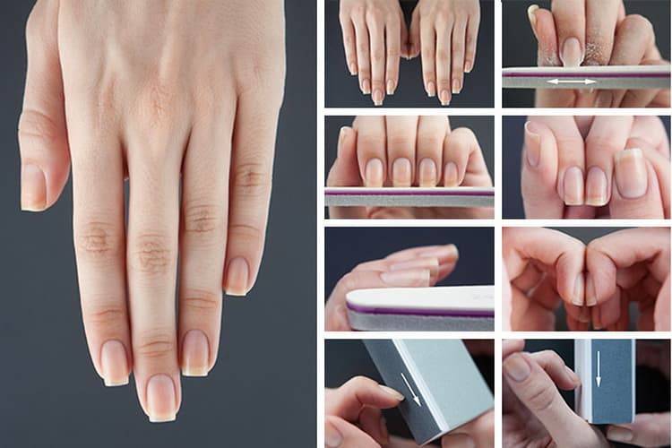 Как правильно придать форму ногтям в домашних условиях: советы с фото и видео