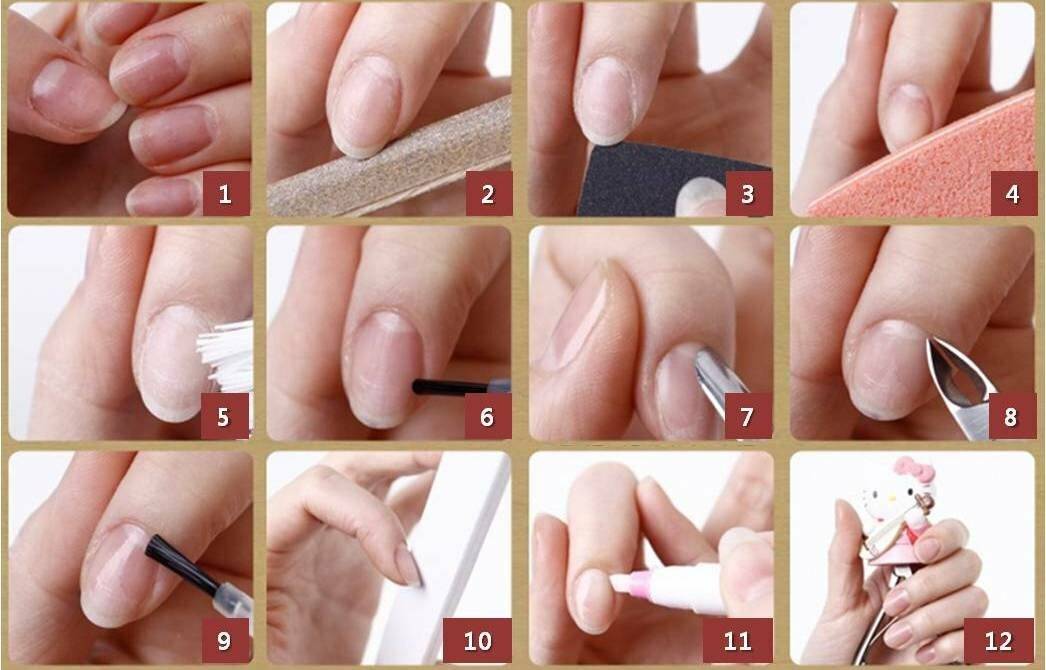 Как правильно подпиливать ногти