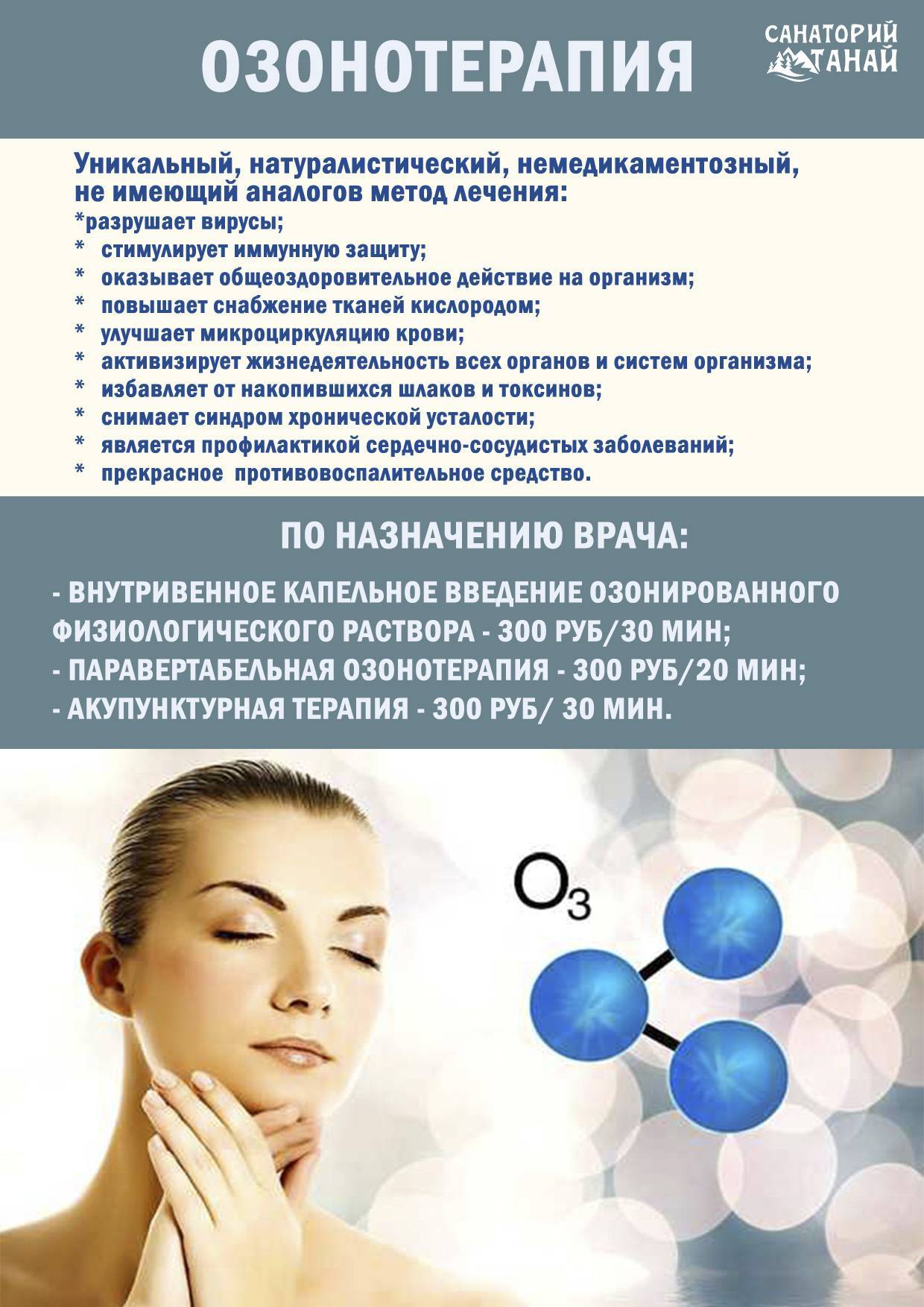 Озонотерапия для организма